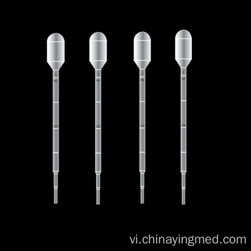 1ml 5ml Pipet Pasteur nhựa dùng một lần